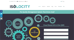 Desktop Screenshot of isolocity.com